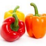 Bell Pepper with white background